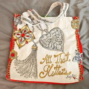 Brighton | TOTE BAG 🛍 | LOVE THEME| "All that glitters" design